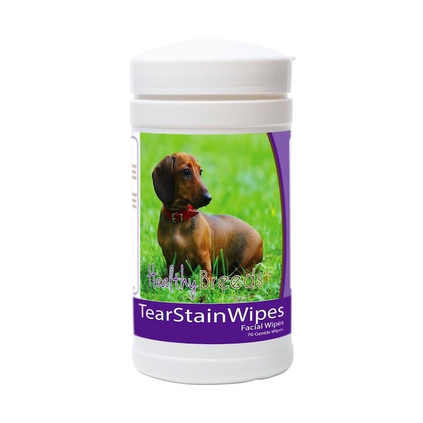 Healthy Breeds Dachshund Tear Stain Wipes 840235152040 - main